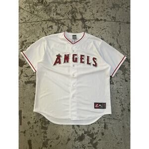 Authentic Majestic MLB Anaheim Angels Albert Pujols Baseball Jersey‎ Size Men XL